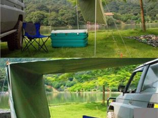 Car Awning Waterproof for Camping | Side Awning for Car & Outing