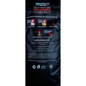 BRUTFORCE SELF HEATING WARMERS COMBO PACK 5 in 1