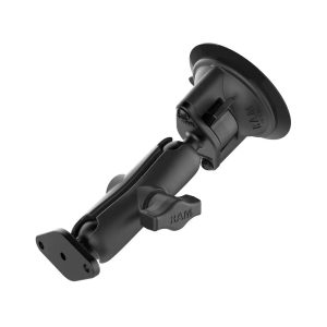 RAM Twist-Lock Suction Cup Double Ball Mount (RAM-B-166U)
