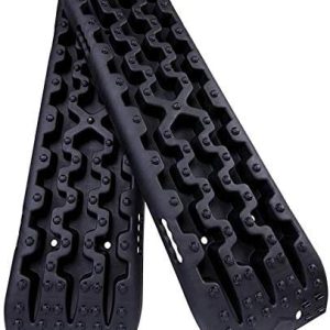 Black Color 4×4 Traction Mat Sand Ladder With Mounting Bracket.
