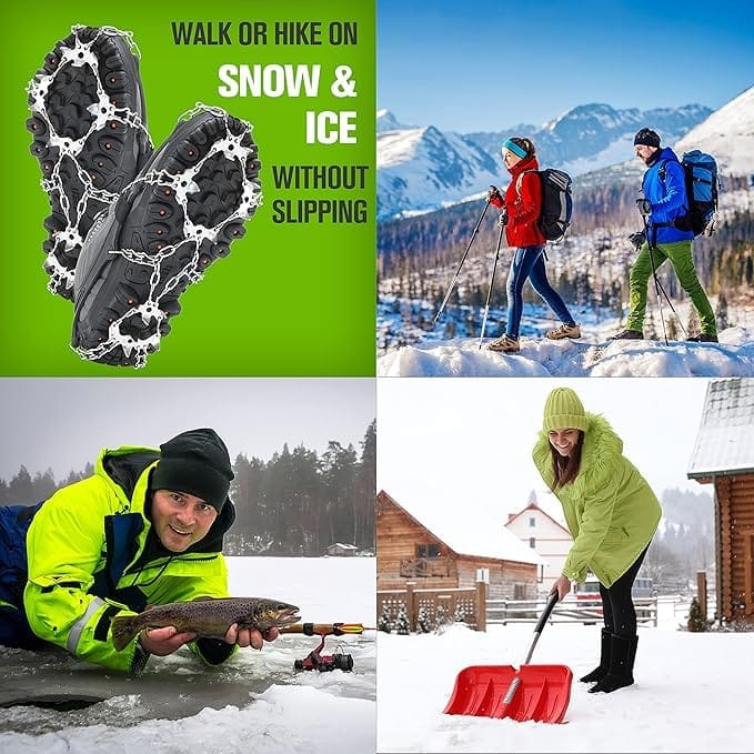 BRUTFORCE 10 Teeth Snow Crampons (Universal Size) - Image 8