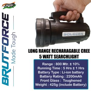BRUTFORCE Soldier Searchlight 800 Mtr