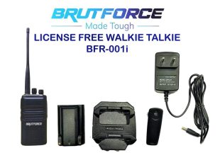 BRUTFORCE Radio Walkie Talkie BFR-001i License Free UHF