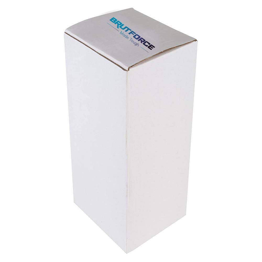 BRUTFORCE Sports Bottle 600ml | Designer Water Bottles | Metal Based with Black Cap and Easy to Hold Grip Sipper - Image 3