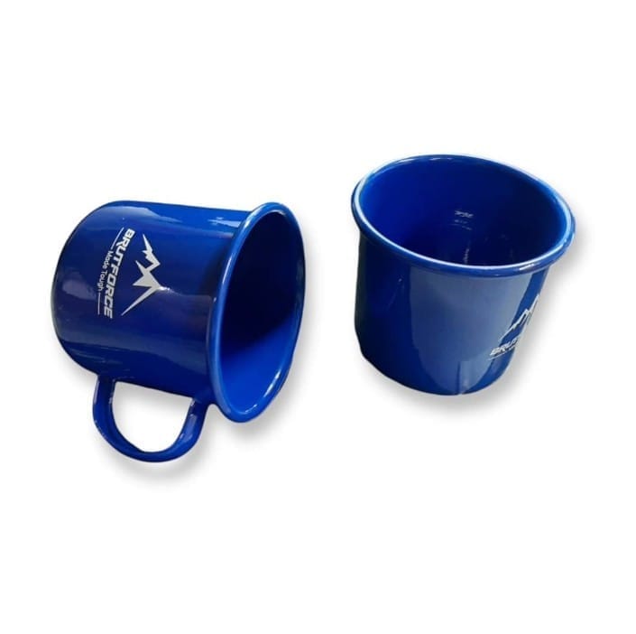 BRUTFORCE Enamel Camping Mug - Image 3