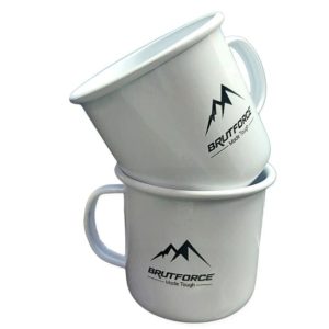 BRUTFORCE Enamel Camping Mug