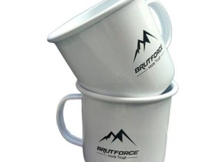 BRUTFORCE Enamel Camping Mug