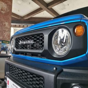 JIMNY MAT BLACK CURSIVE LETTER GRILL