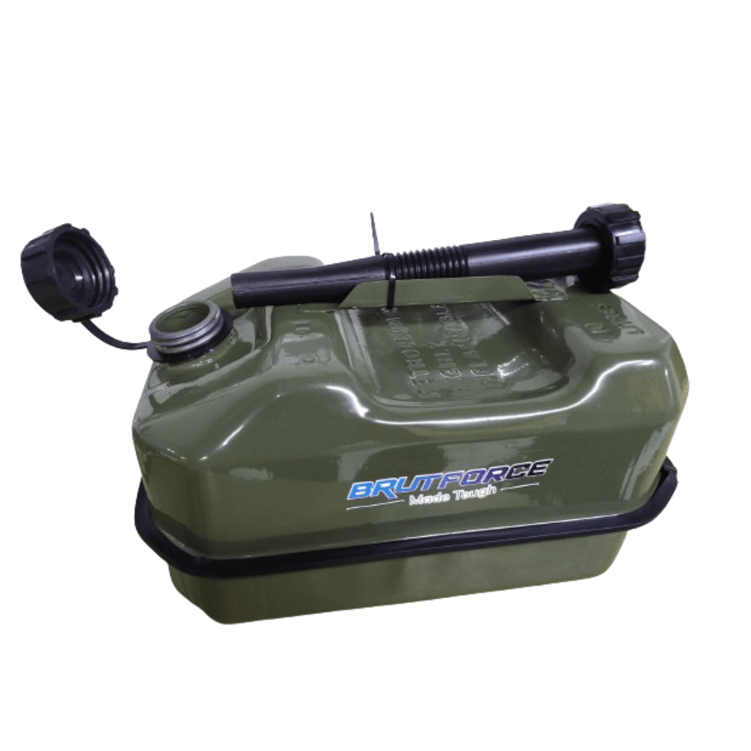 BRUTFORCE Metal Jerry Can 10L with Spout - Image 4