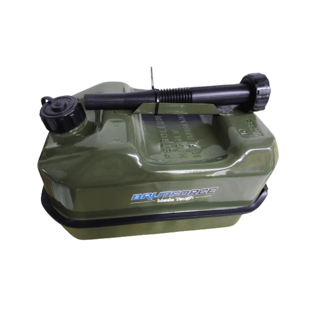 BRUTFORCE Metal Jerry Can 10L with Spout - Image 2