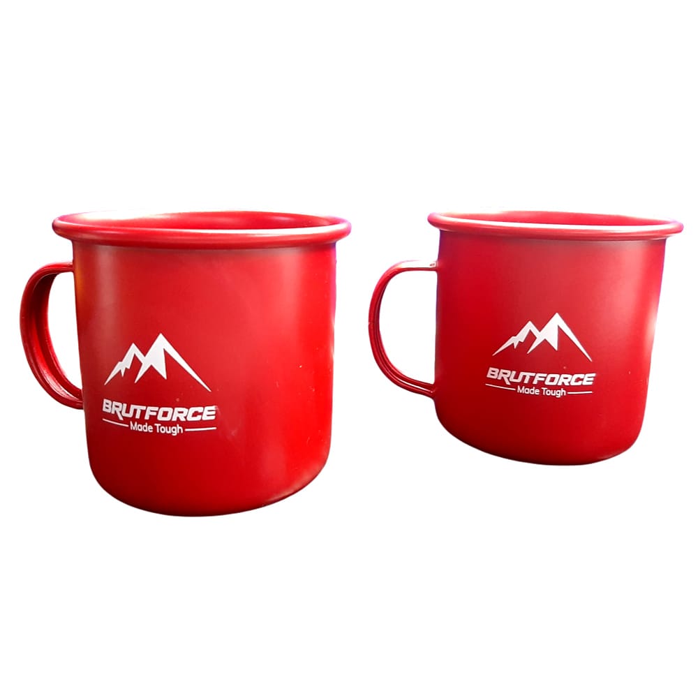BRUTFORCE Camping Enamel Mugs - Image 4