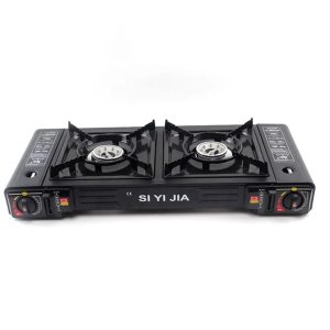 Outdoor Camping Gas Stove Double Burner SI YI JIA