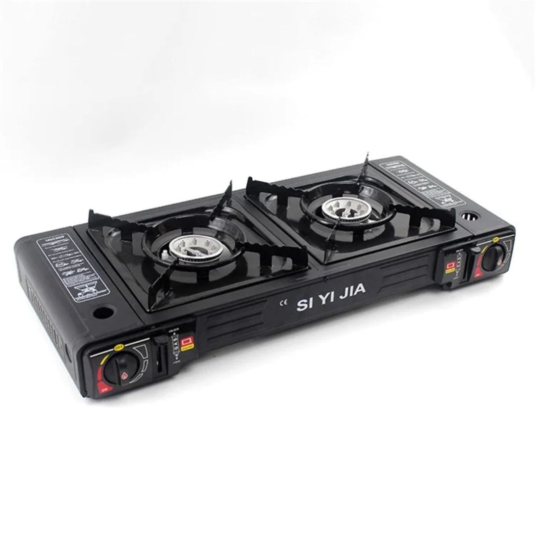 Outdoor Camping Gas Stove Double Burner SI YI JIA - Image 4