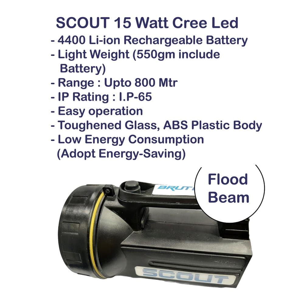 BRUTFORCE Scout Searchlight 15 Watt - Image 3