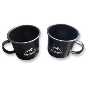 BRUTFORCE Camping Enamel Mugs