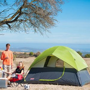 Coleman Sundome Tent, (Green) – Best Waterproof Camping Tent in India
