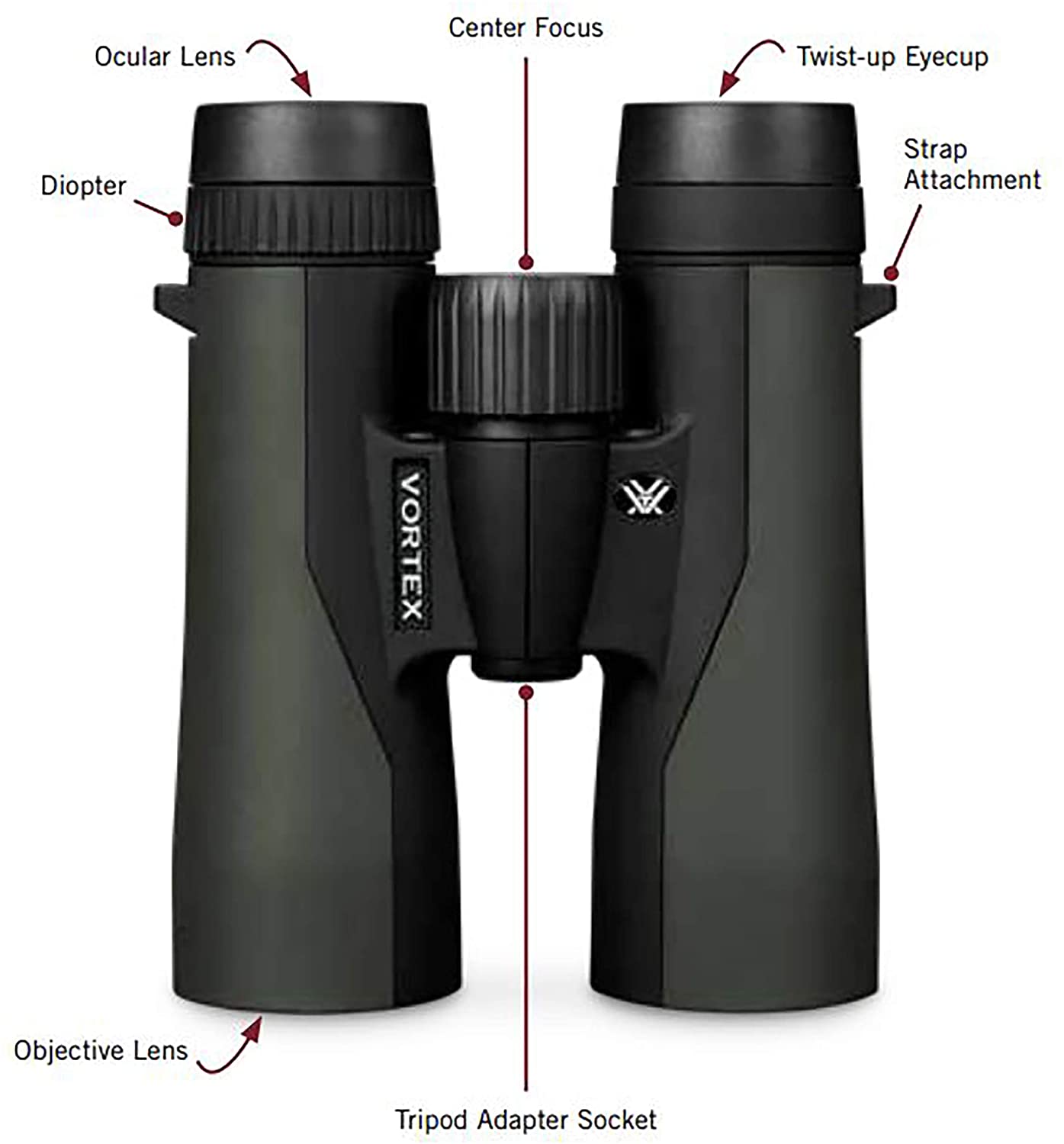 Vortex Optics Binocular Crossfire 8x42 HD - Image 6