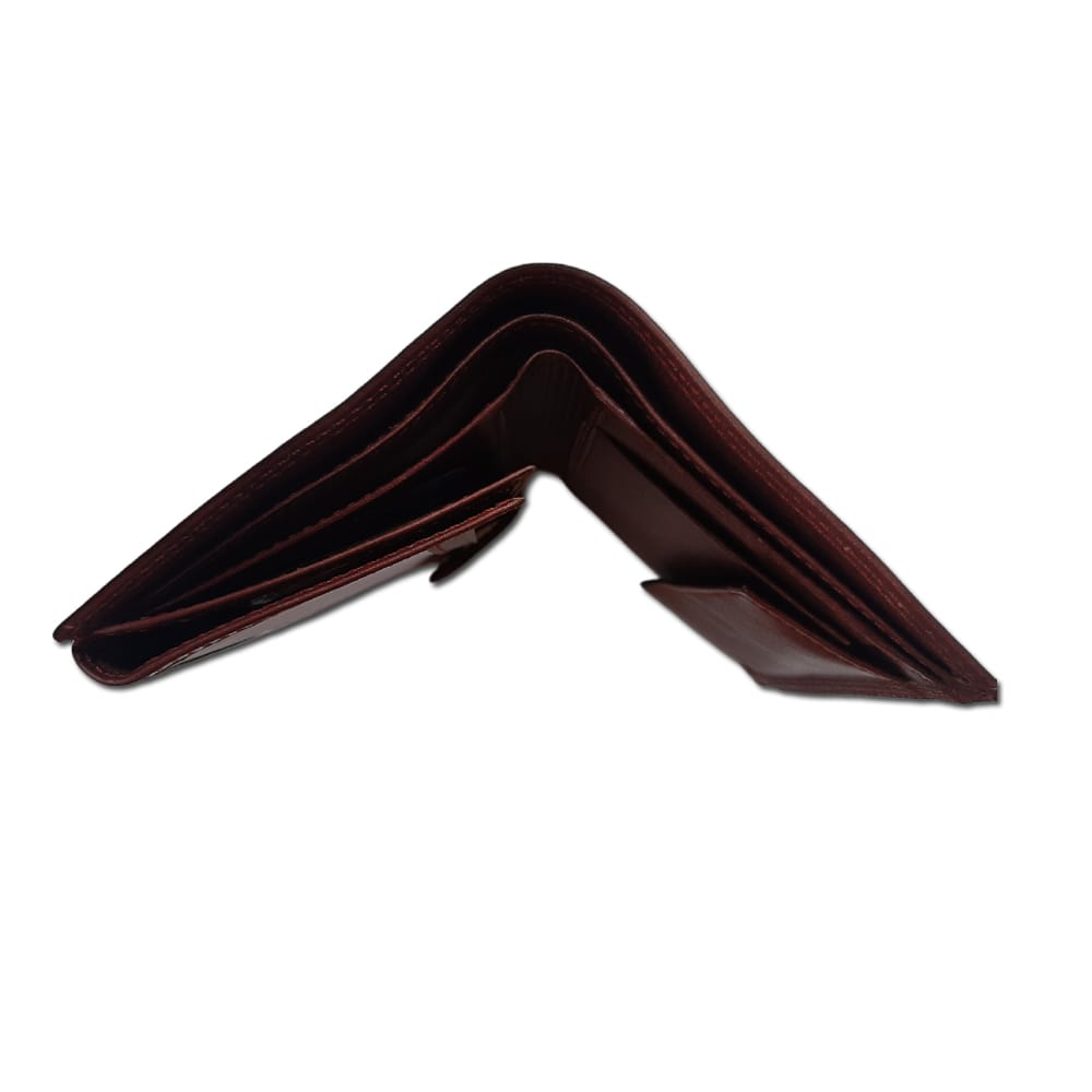 Brutforce Brown Men Wallet Stylish Genuine Leather Wallets for Men Latest Gents Purse with Card Holder Compartment (BFW001) - Image 5